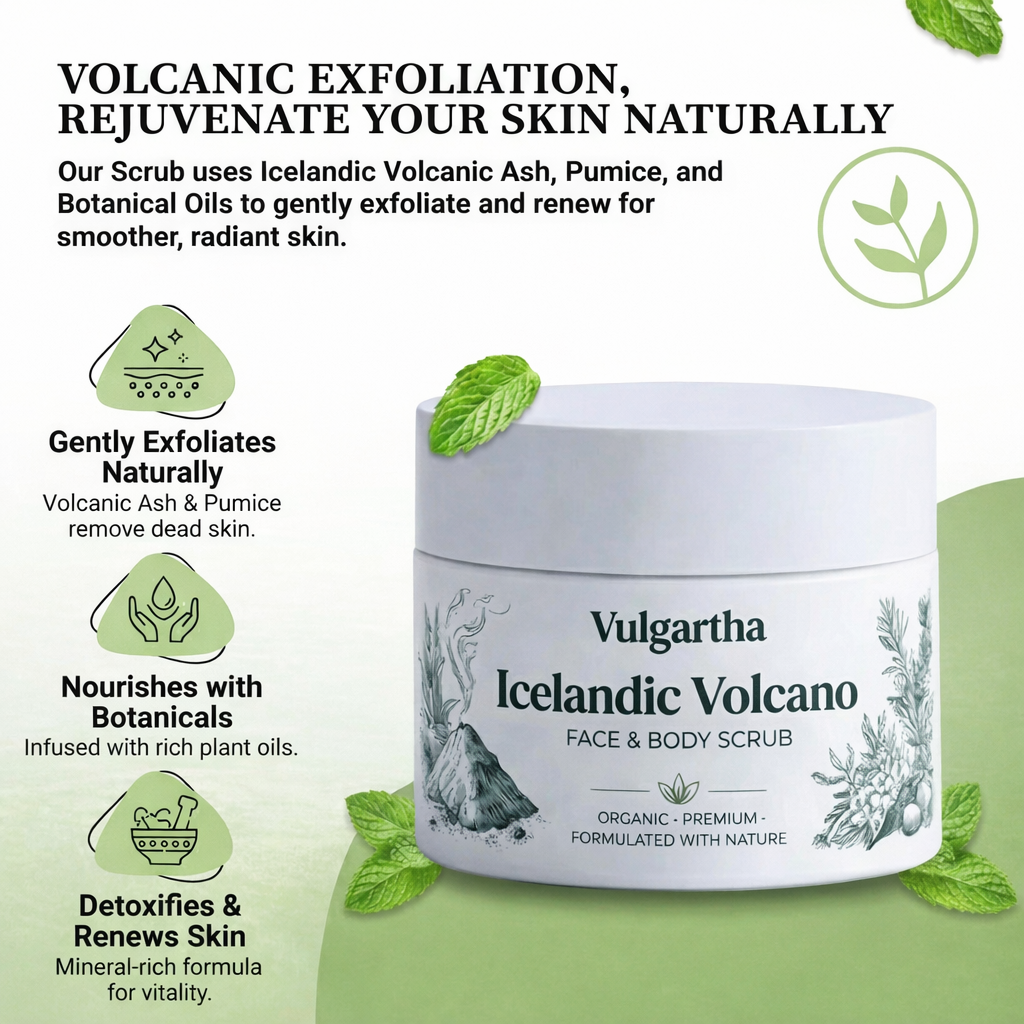 Vulgartha™ Icelandic Volcano Face & Body Scrub