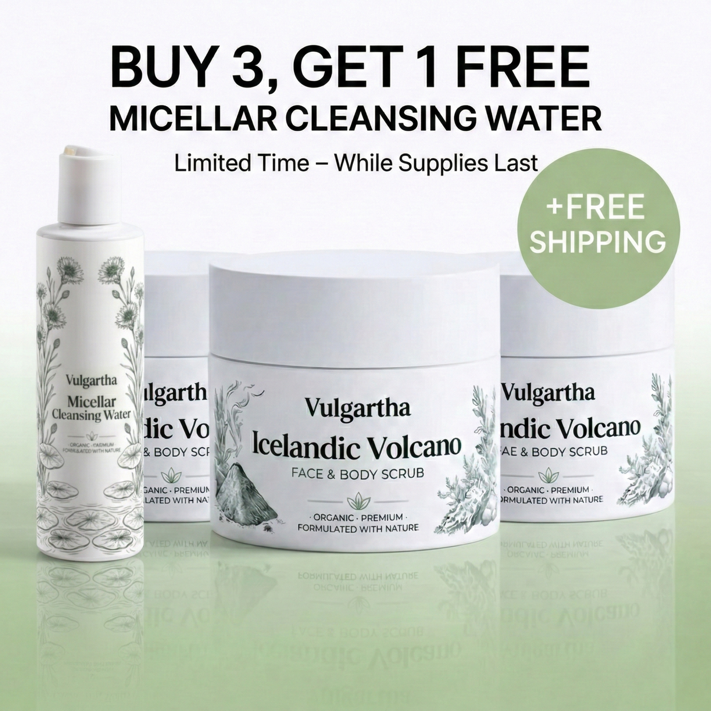 Vulgartha™ Icelandic Volcano Face & Body Scrub